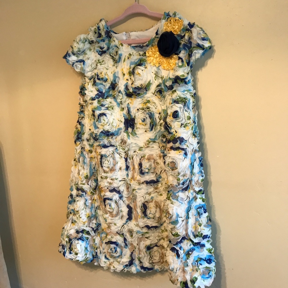 - Pippa and Julia Dress with floral design